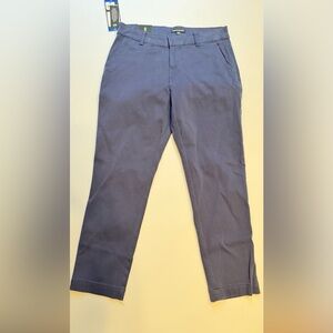 Banana Republic Women's Navy Cropped Pants Size 10 NWT